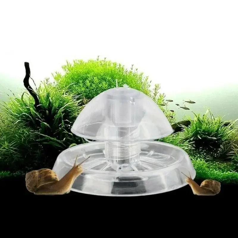 Planted Aquarium Supplies - 2026 Yeni 6/8CM Şeffaf Plastik Salyangoz