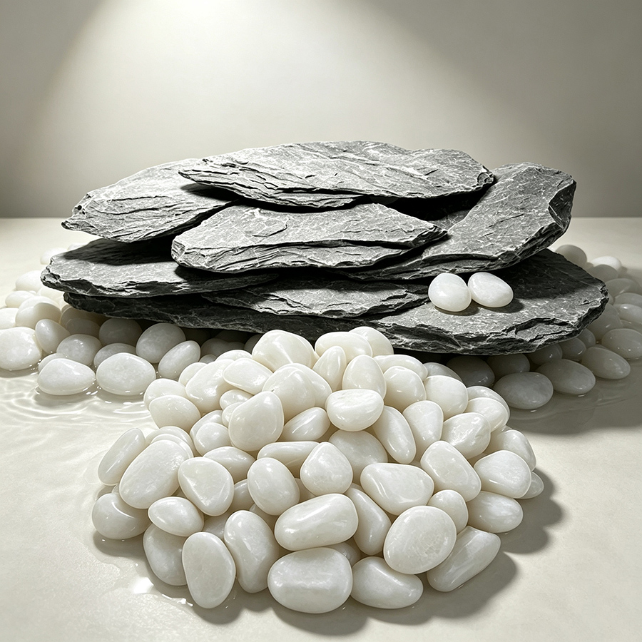 Aquarium Sand White - 400g Akvaryum Dekor Seti İstiflenebilir Kayrak