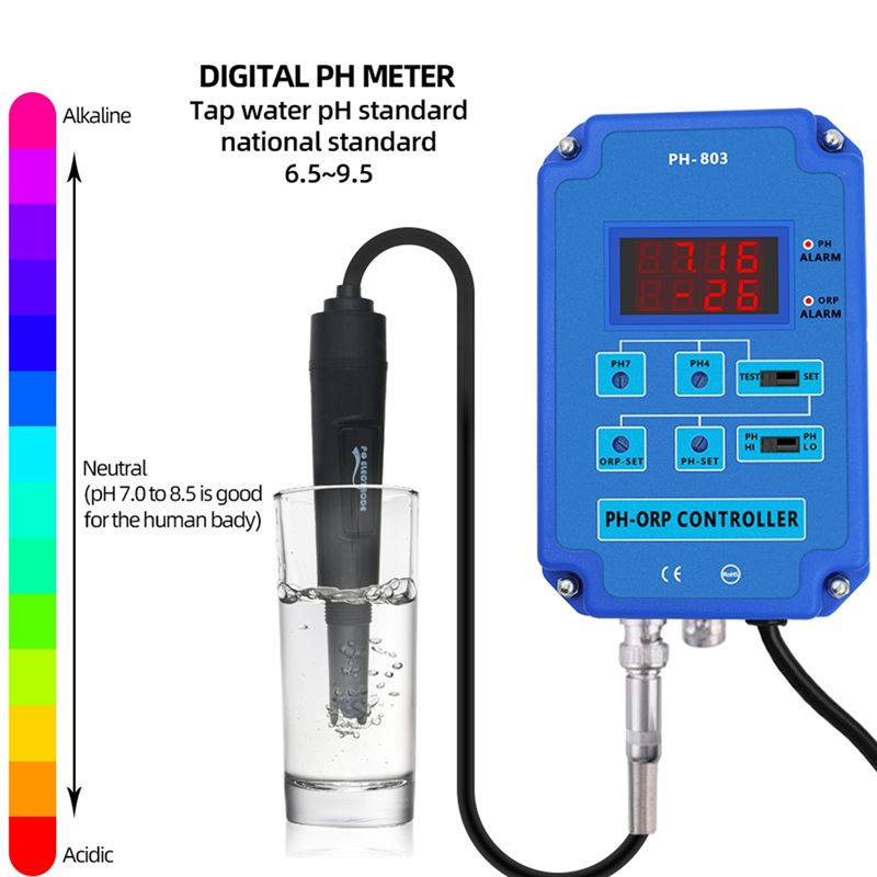 Planted Aquarium Ph - T22C Dijital 2&1 PH ORP Monitör