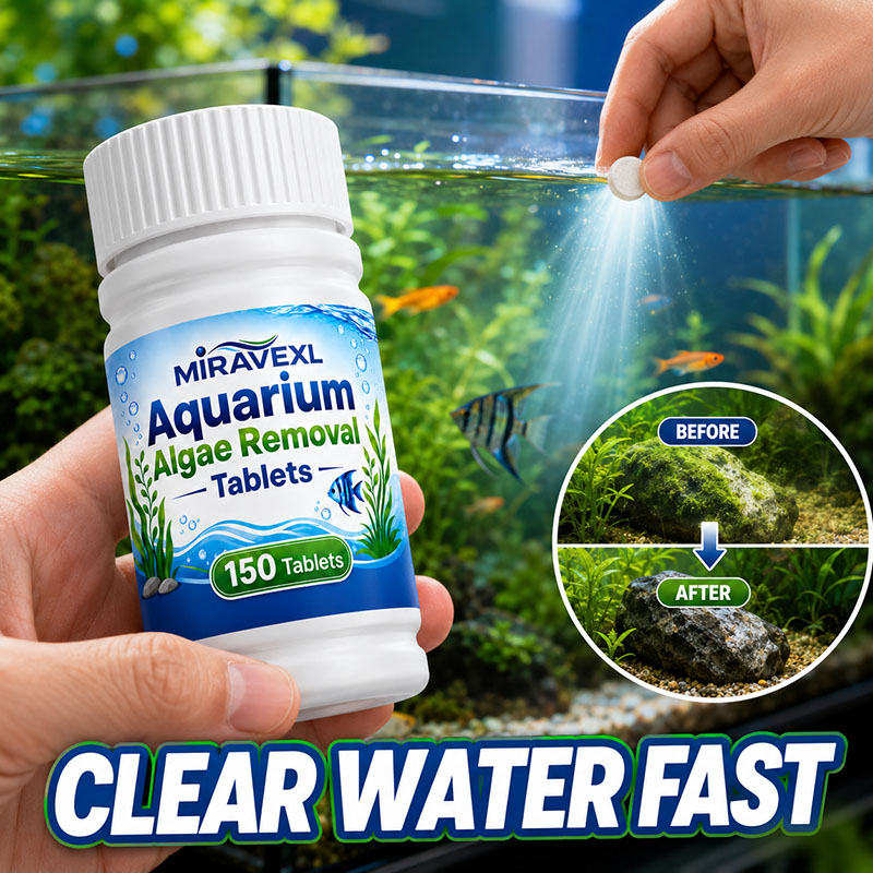 Aquarium Plant Grass - MIRAVEXL 150 Akvaryum Yosun Giderici Tabletler,