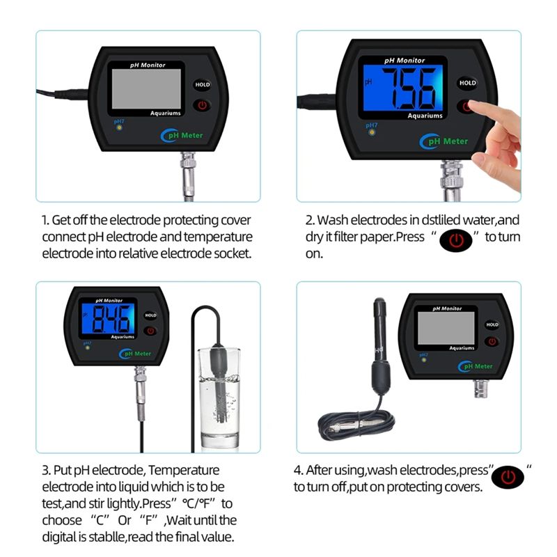 M12K-PH Metre Çevrimiçi PH Mon - Planted Aquarium Ph incelemesi ve fiyatı