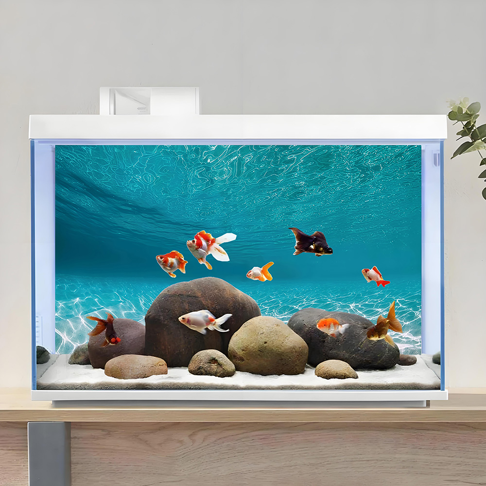 Akvaryum Arka Planı, Balık Tan - Aquarium Sand White incelemesi ve fiyatı