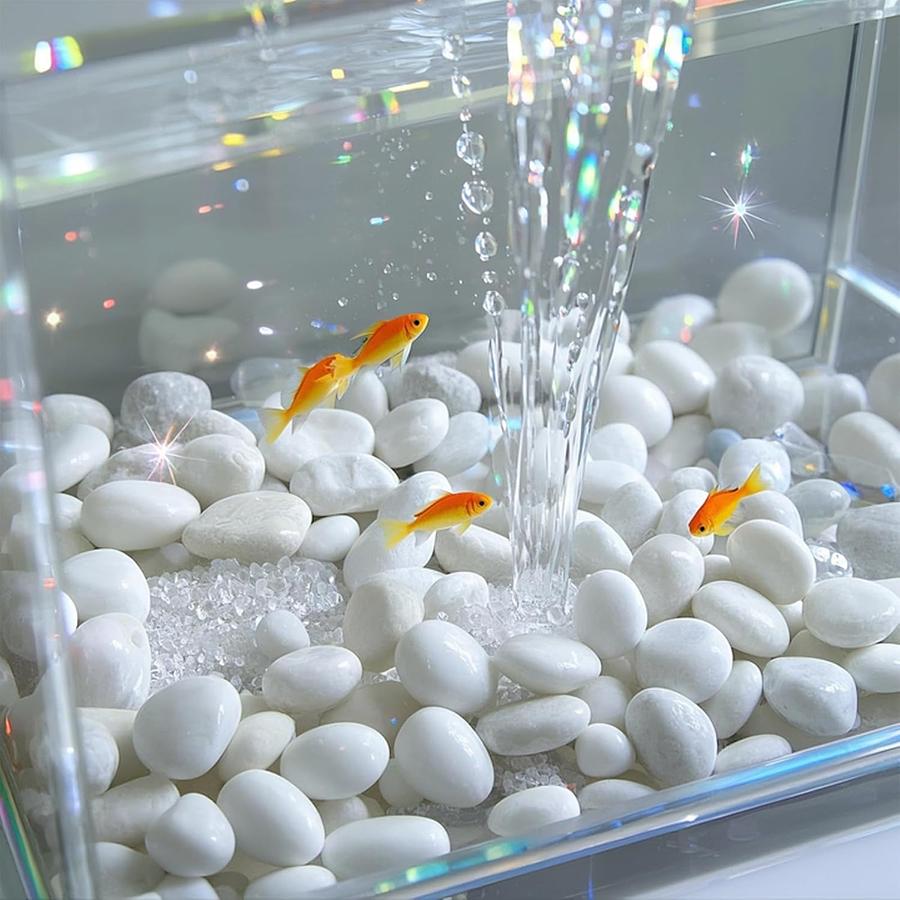 400g Akvaryum Dekor Seti İstif - Aquarium Sand White incelemesi ve fiyatı