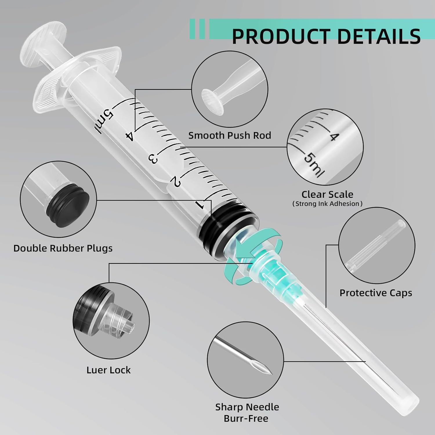 5ml Luer Lock Şırınga, Evcil H - Planted Aquarium Supplies incelemesi ve fiyatı